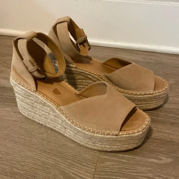 Soludos “like new” Positano Espadrille Platform Wedge - Picture 2 of 7